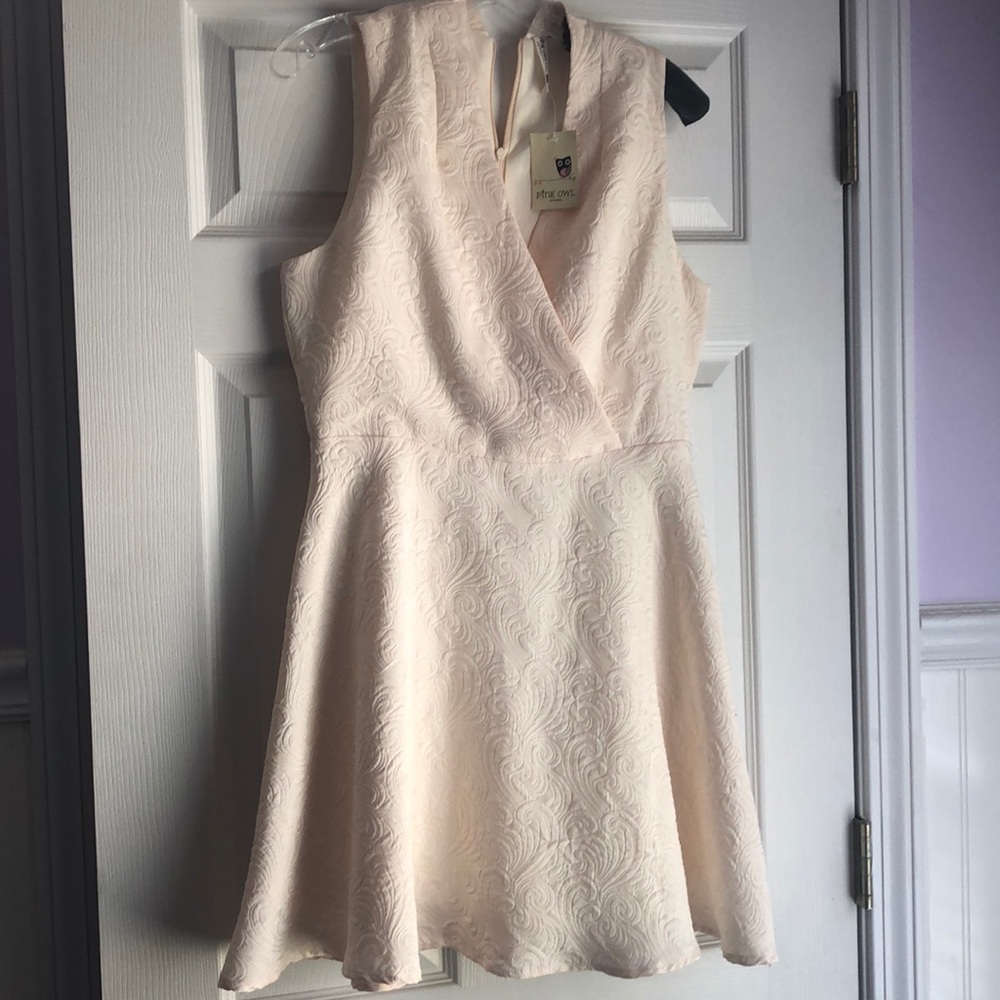Gorgeous stitch in pattern dress (L) by Pink Owl